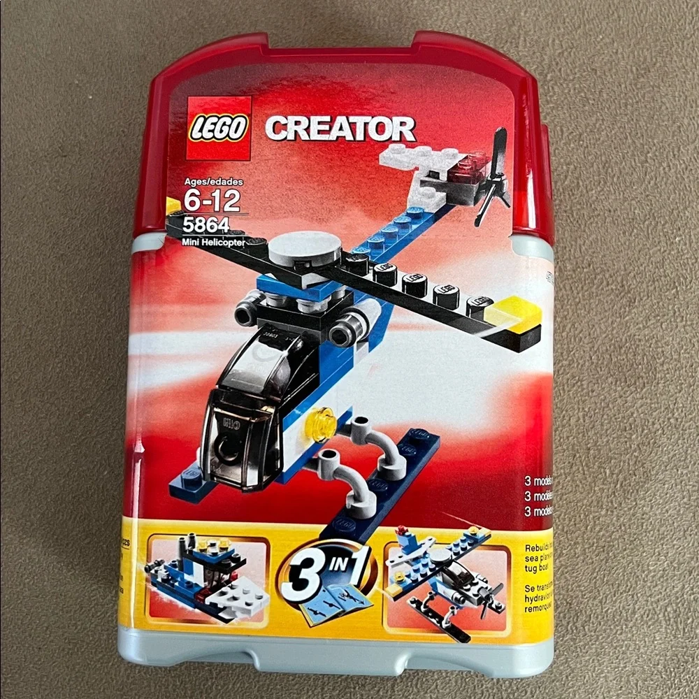 🧱NEW Retired Bundle Creator 3-in-1 Mini Digger Helicopter Racers 5864 5761 8122